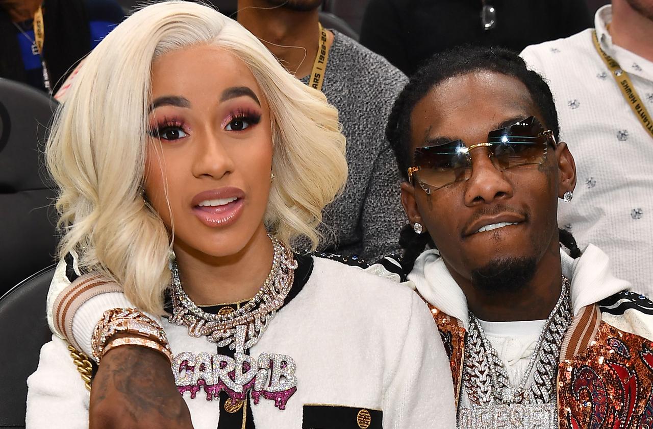 Cardi B Offset Back Together