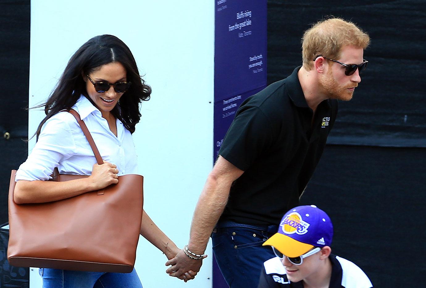 prince harry dating meghan markle first public photo invictus games