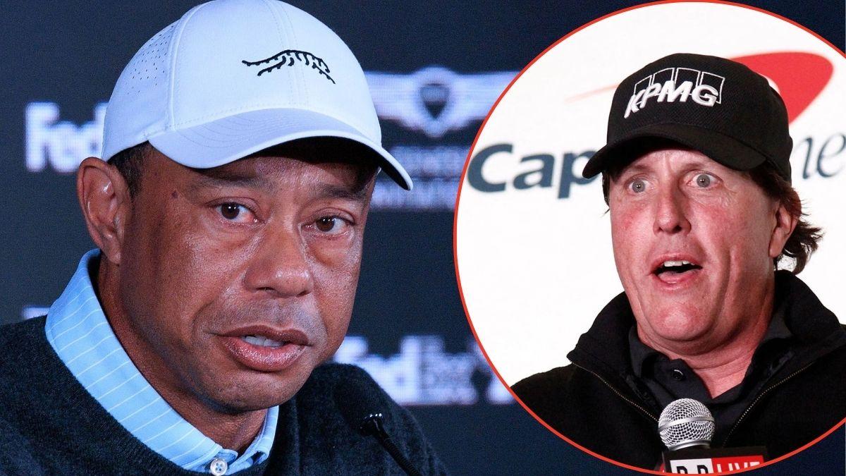 Tiger Woods is allegedly unfazed as Phil Mickelson's alleged sex scandal grabs the spotlight.