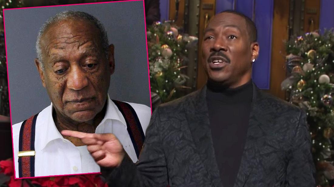 Eddie Murphy Jokes About Bill Cosby In ‘SNL’ Speech After Return