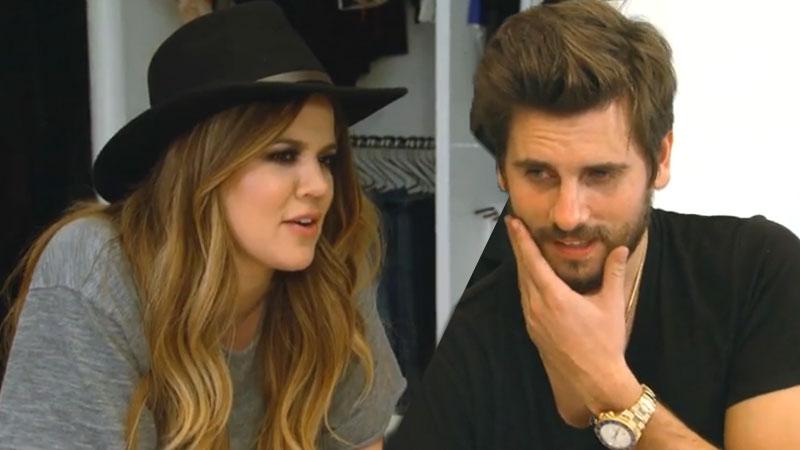 Khloe Kardashian Fights Scott Disick