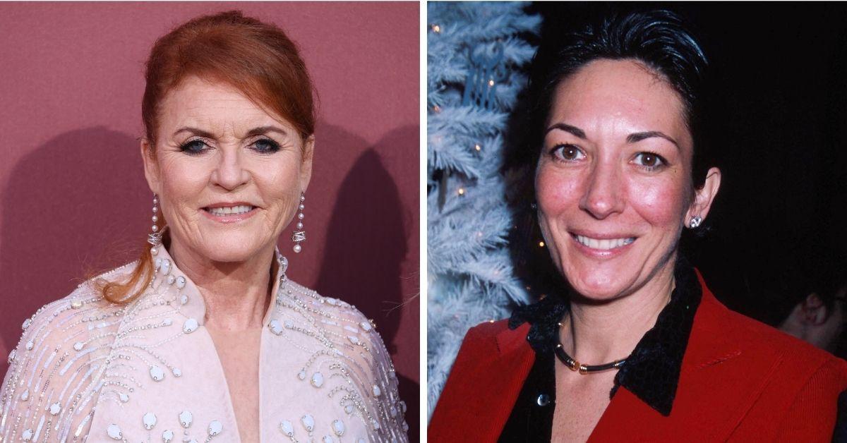 Photo of Sarah Ferguson and Ghislaine Maxwell