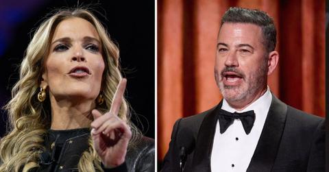 photo of Megyn Kelly and Jimmy Kimmel