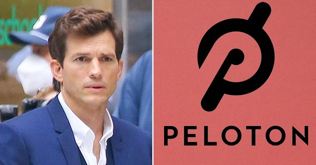 ashton kutcher peloton