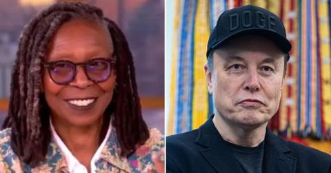 Whoopi Goldberg backtracked her claims about Elon Musk's alleged views on apartheid.