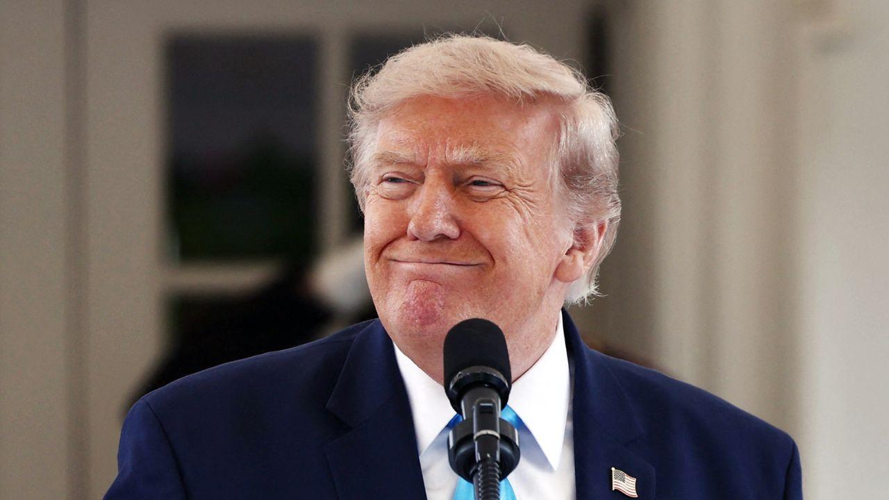 image of Donald Trump said women have approached him at the White House to thank him for making Washington, D.C. feel safer.