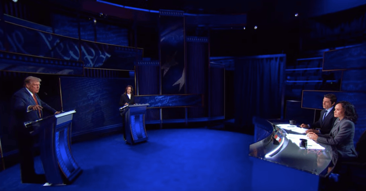 kamala harris donald trump presidental debate