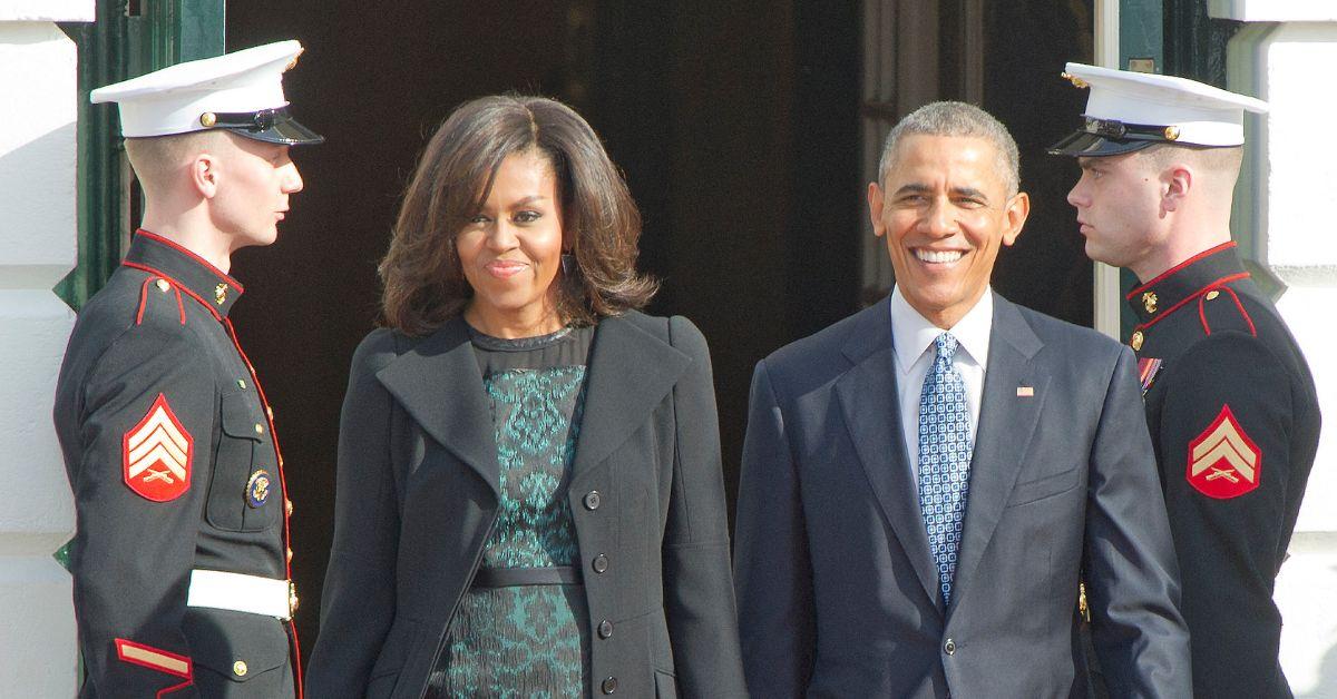 Photo of Michelle and Barack Obama