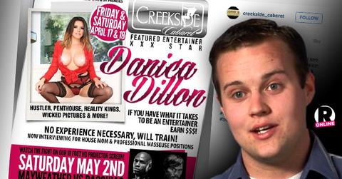 Josh Duggar Cheated Porn Star Danica Dillon Creekside Cabaret