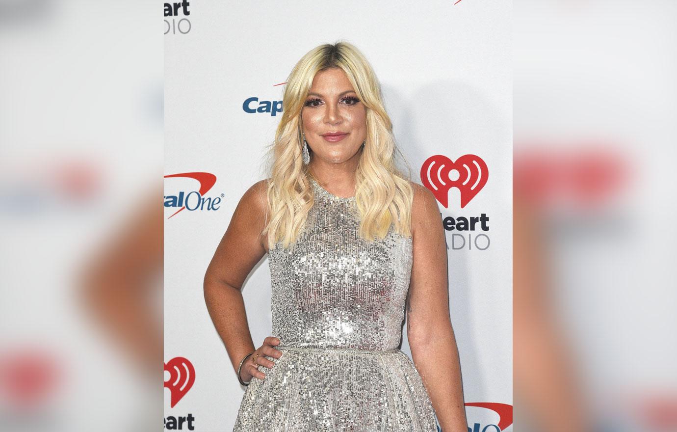 Tori Spelling And Family Red Carpet Amid Money Woes