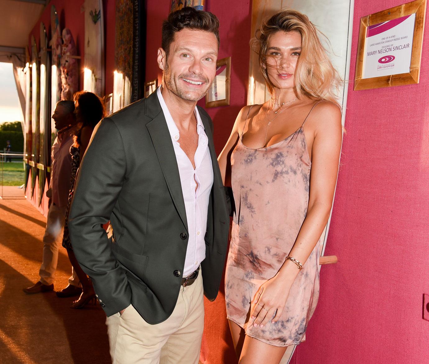 Ryan Seacrest & Girlfriend Shayna Taylor Show Beach Bodies Is Italy