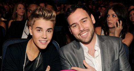 //justin bieber scooter braun lil twist