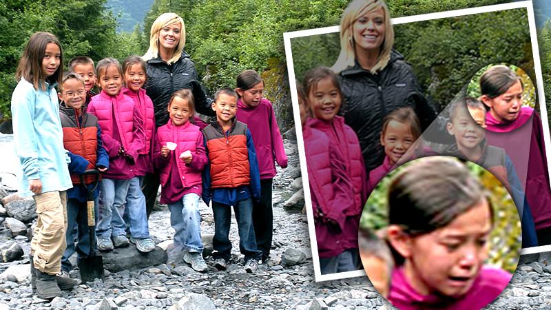 //kate gosselin forced children film alaska money tlc plus  pp sl