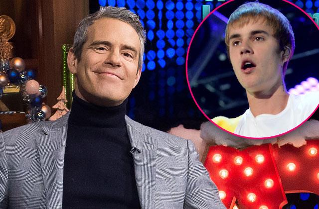 Andy Cohen Flakes Justin Bieber Sex Confession