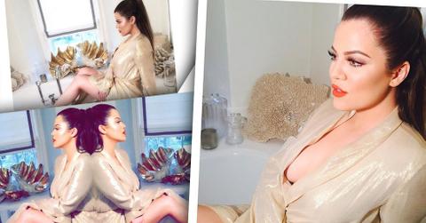 //khloe kardashian gold