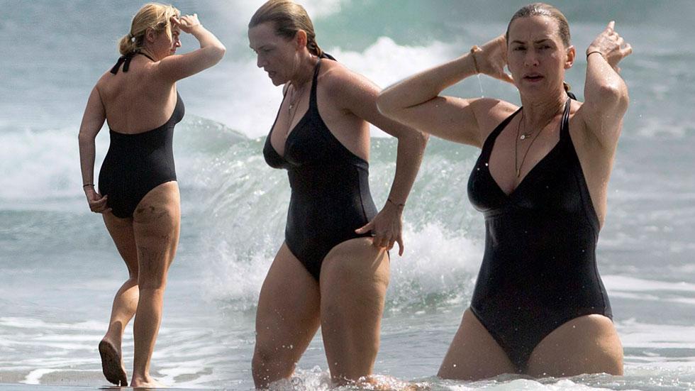 Kate Winslet Bares Curvy Beach Body Getaway To New Zealand