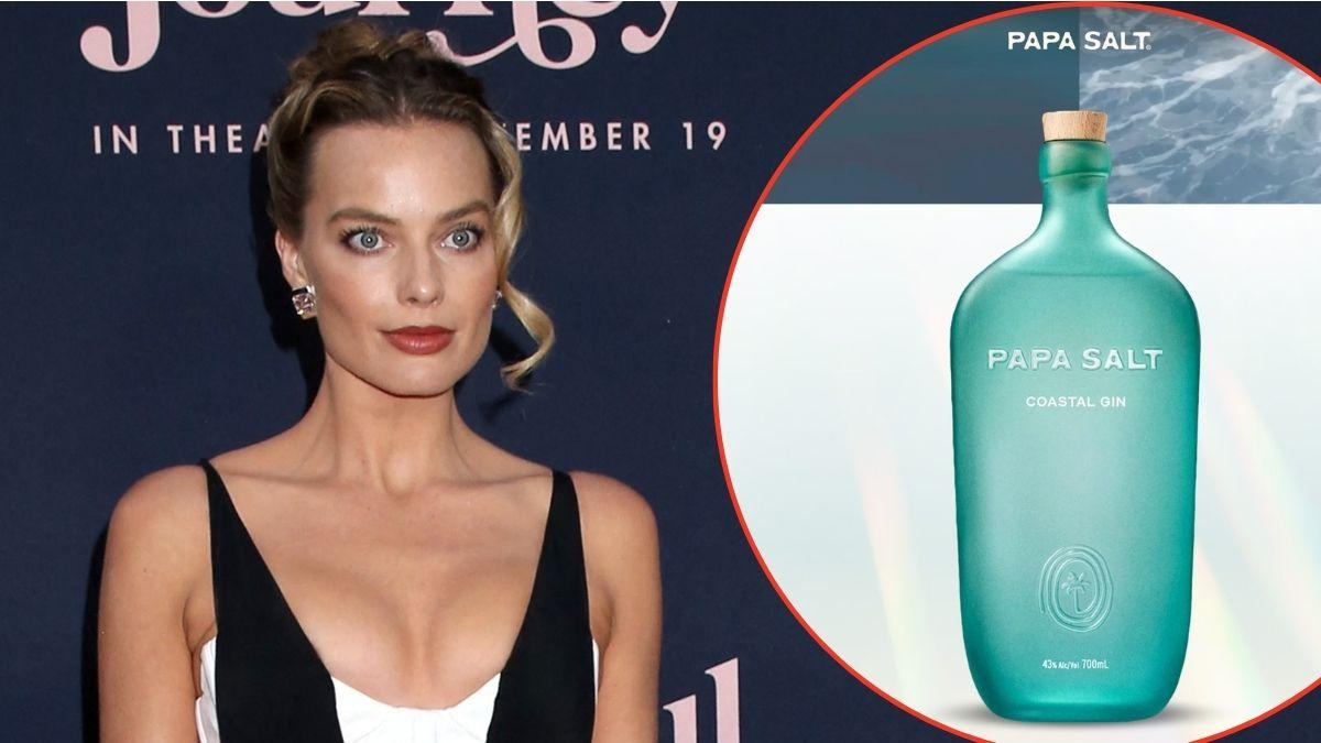 Photo of Margot Robbie and  Papa Salt Gin