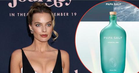 Photo of Margot Robbie and Papa Salt Gin