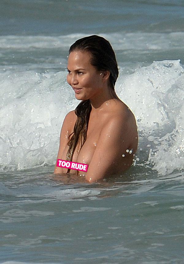 Chrissy Teigen & John Legend PDA Photo Shoot