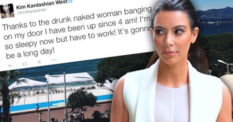 Kim Kardashian Drunk Naked Woman Cannes