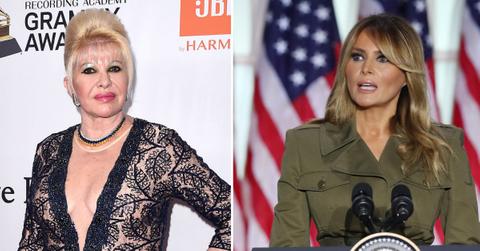 ivana and melania feud why donalds wives didnt get along