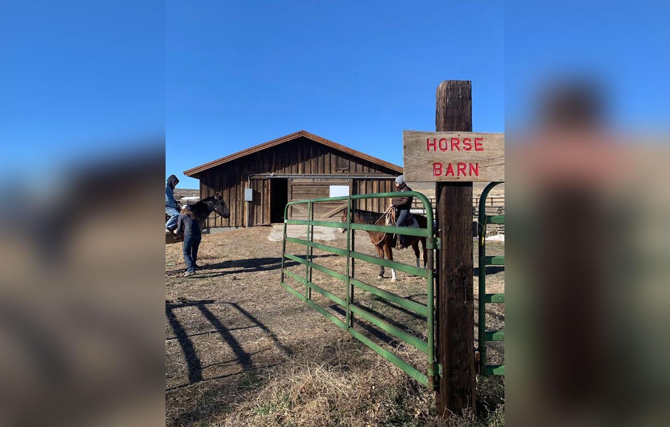 Kourtney Kardashian Takes Kids To Wyoming After She Quits KUWTK