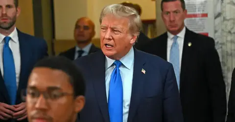 donald trump giving evidence against ex british spy dossier russian allegations lawsuit london hilary clinton