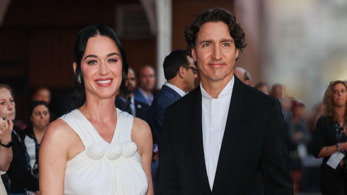 Photo of Katy Perry and Justin Trudeau