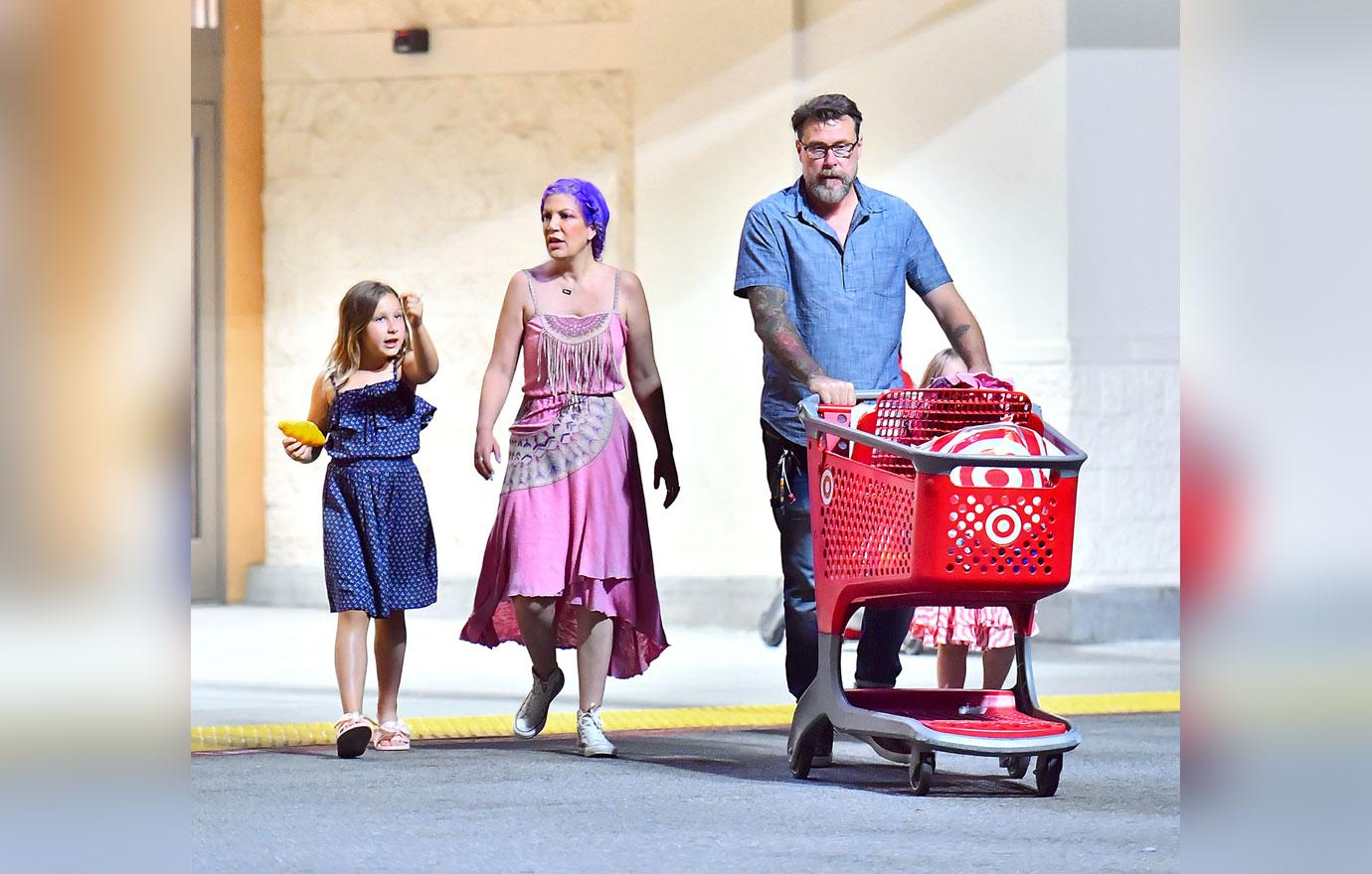 //tori spelling broke money problems target