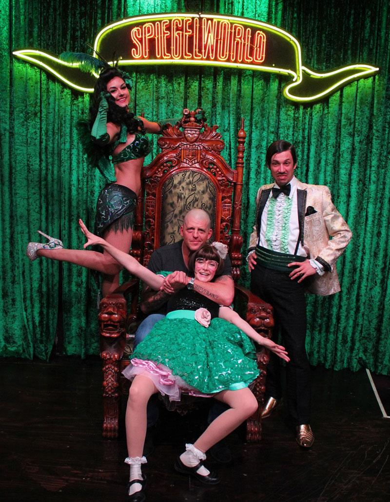 //Goldust attends ABSINTHE at Caesars Palace