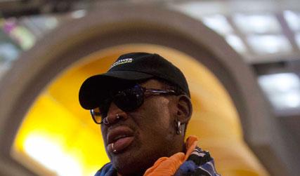 //dennis rodman north korea