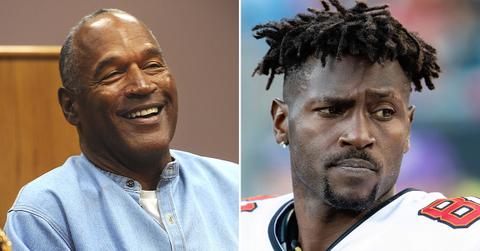 o j simpson calls out antonio brown total bs inexcusable meltdown middle football game pp