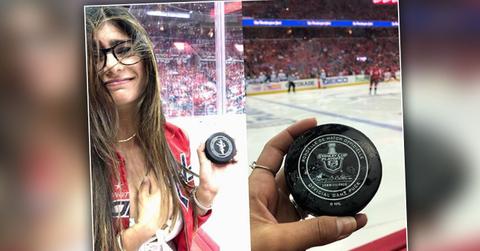 Porn Star Boob Implant Deflated Hockey Puck