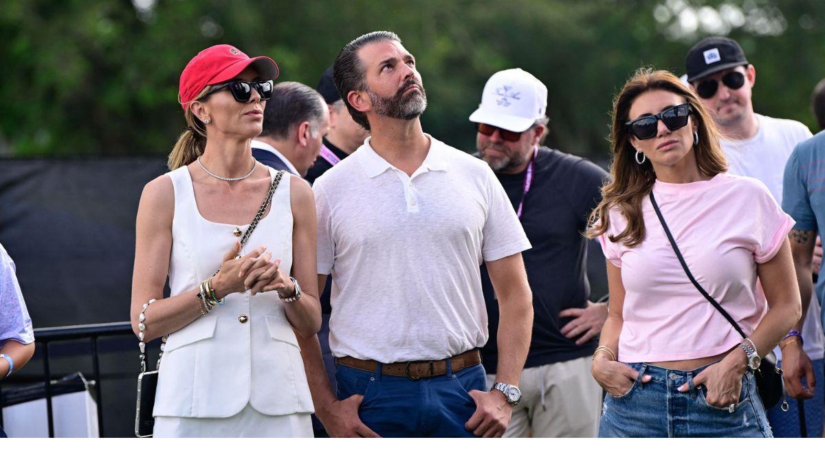 A photo of Donald Trump Jr. and Bettina Anderson
