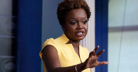 karine jean pierre under fire stolen georgia governor tweet resurfaces jpg