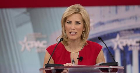 fox news host laura ingraham sues media company podcast deal pp