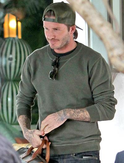 //hot pic david beckham green miami