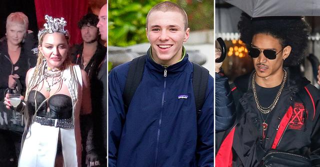 madonna parties son rocco boyfriend ahlamalik williams madame x party new york