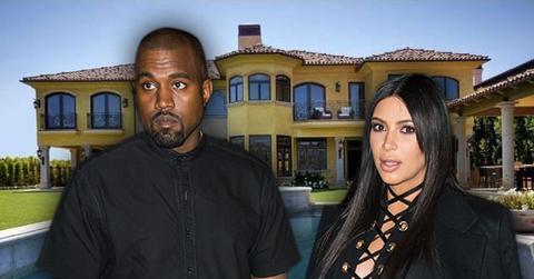//kim kardashian kanye west bel air mansion fiancial trouble divorce