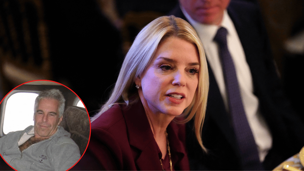Pam Bondi and Jeffrey Epstein