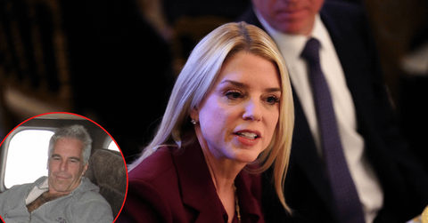 Pam Bondi and Jeffrey Epstein