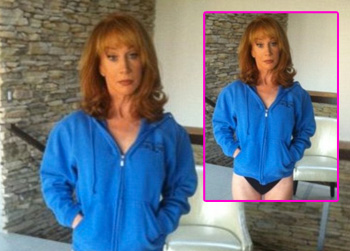 //kathy griffin panties twitter