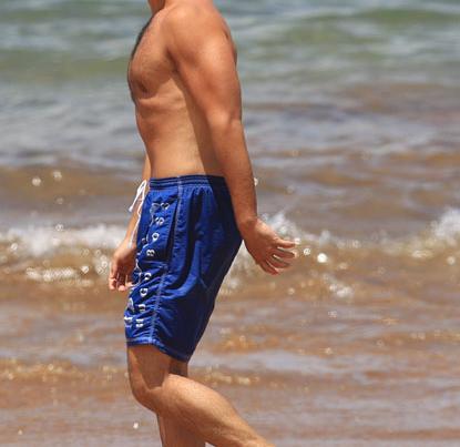 Josh Peck Gets His Pecks Out At The Beach