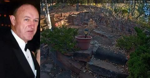 Photo of Gene Hackman and home