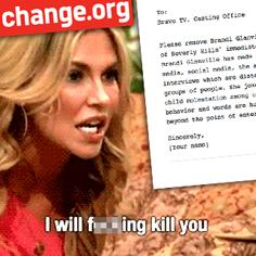 //brandi glanville change org petition remove rhobh sq