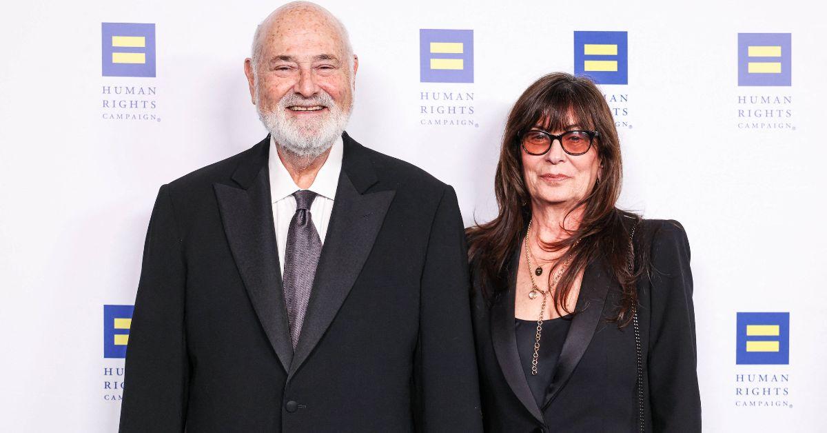 photo of rob reiner and michele singer
