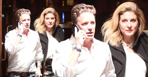 //Billy Bush Tara Bernie hold hands pp