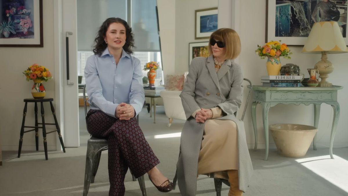Photo of Anna Wintour and Chloe Malle