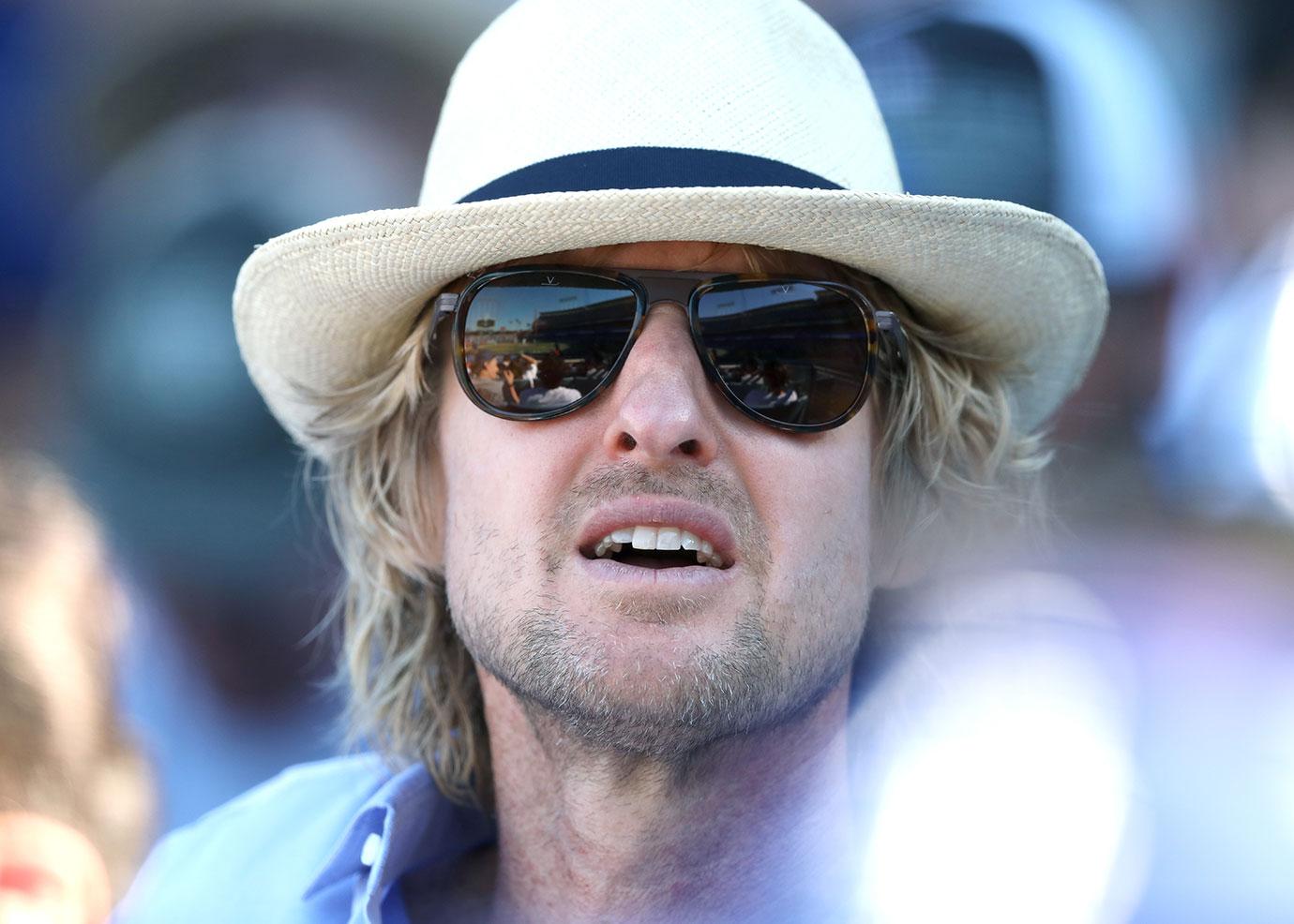 owen wilson baseball game days birth daughter