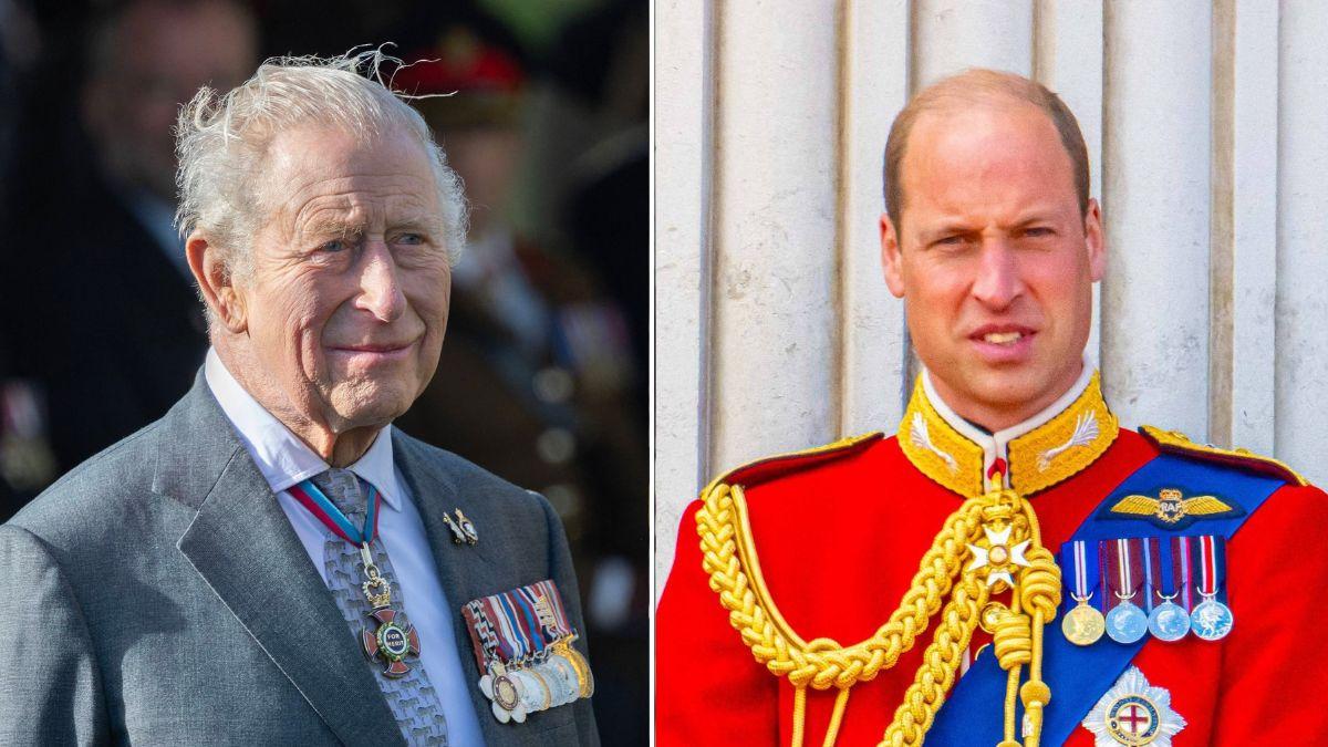 Photo of King Charles and Prince Wililam